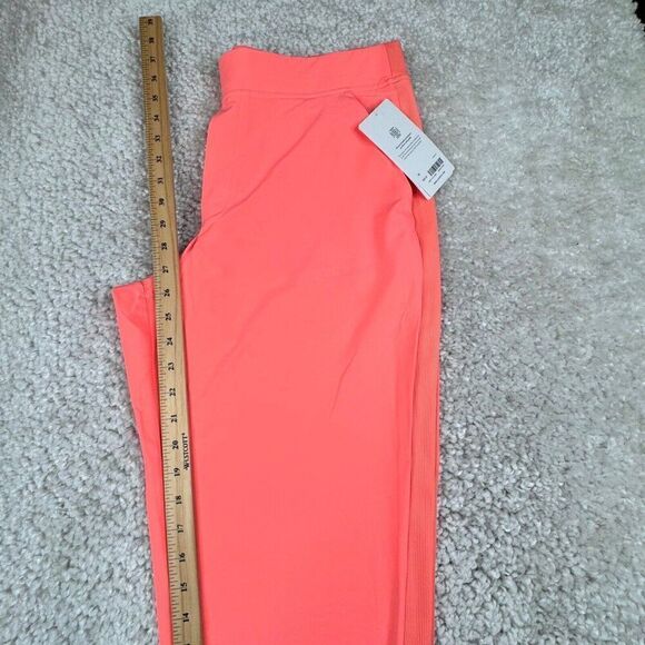 Athleta Brookyln Ankle Pant Neon Orange 14 NEW - Picture 9 of 11